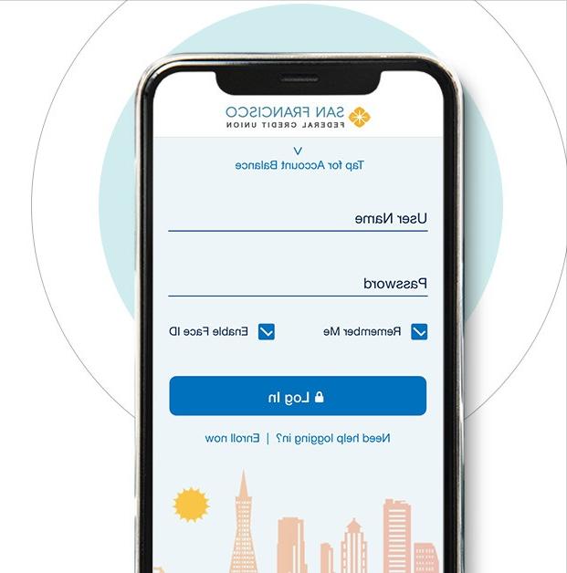 Mobile banking login